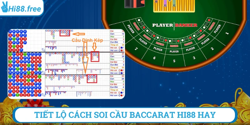 Cách soi cầu baccarat hi88