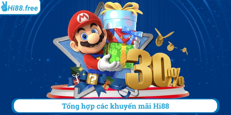 Tổng hợp các khuyến mãi hi88